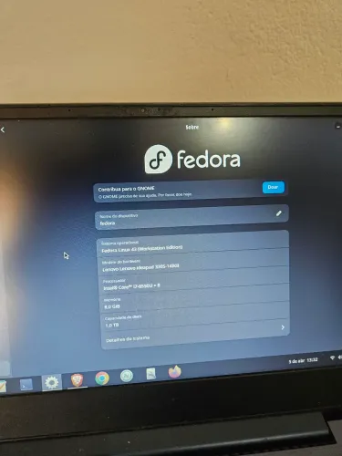 Notebook Lenovo i7