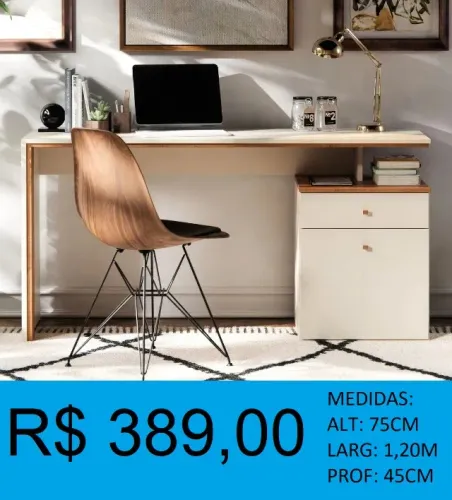 Escrivaninha - entregamos e montamos gratuito