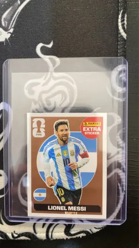 Figurinha Messi Bronze Original 2026