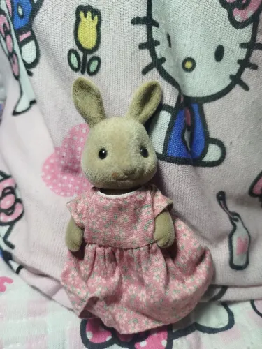 Mamãe coelha vintage sylvanian familie 