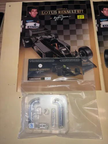 Fascículos 27 e 28 Lotus 97 DeAgostini