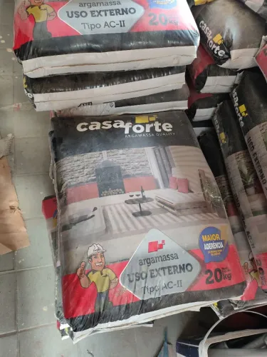 Argamassa CII  uso externo CASA FORTE 20 KG