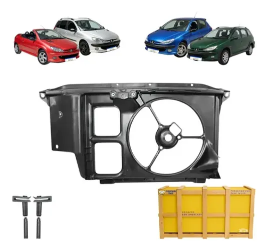Mini Frente Peugeot 206 1999 2000 01 02 03 04 05 06 A 2010