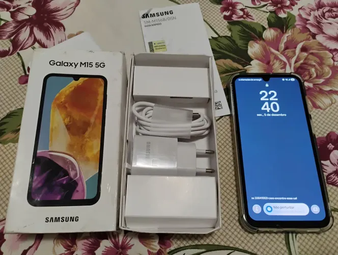 Samsung Galaxy M15 NFC e 6000mHa super bateria CONSERVADISSIMO 