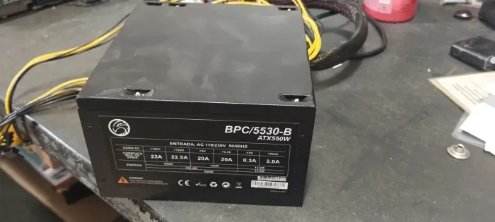 Fonte Atx 550W Pfc ativo Brazil PC