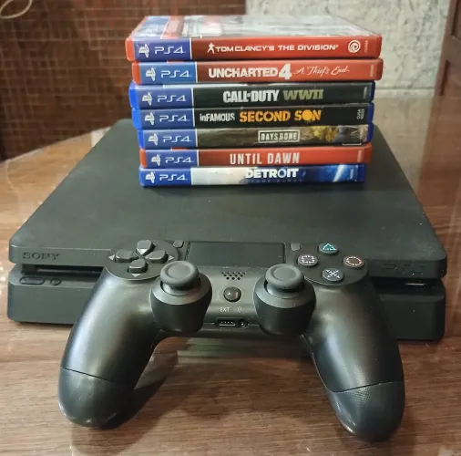 Vendo PS4 SLIM 1TB ? ATENÇÃO: LEIA ANTES DE MANDAR MENSAGEM ?