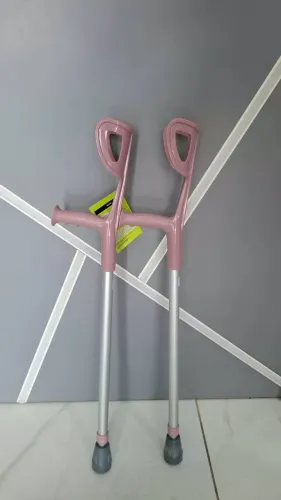 Muleta Canadense Infantil Rosa - Mercur