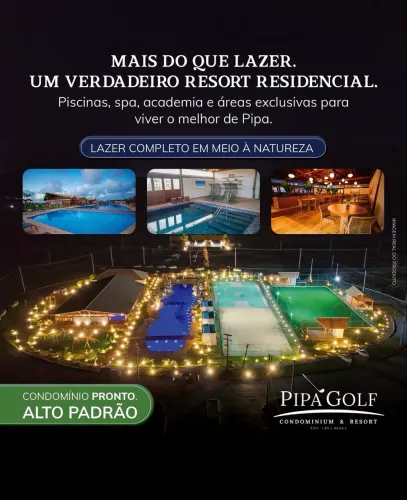 Lote 310 m² no Pipa Golf | Pronto para Construir | Próximo à Área de Lazer