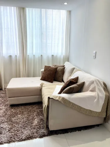 Sofá de linho 3 em 1 