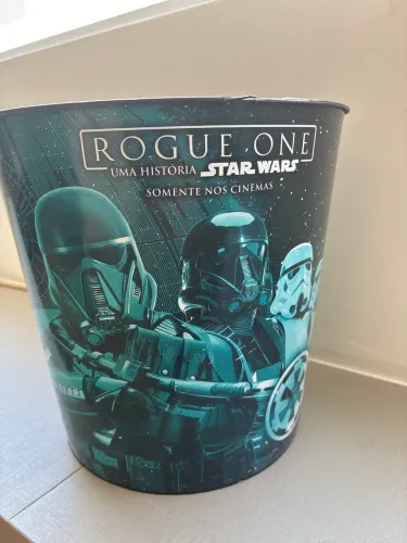 BALDE DE PIPOCA DO STARWARS