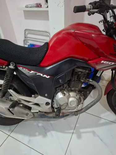 HONDA FAN CG 160 MOD. 2019 VERMELHA