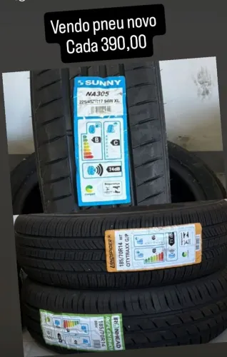 Pneus novos