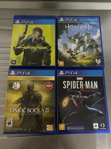 JOGOS DE PS4 - VENDA E TROCA.