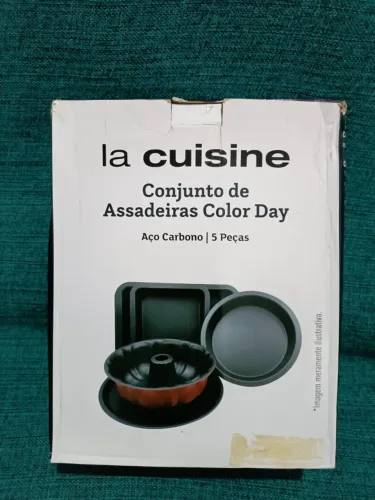 Conjunto De Assadeiras Color Day Em Aço Carbono - La Cuisine