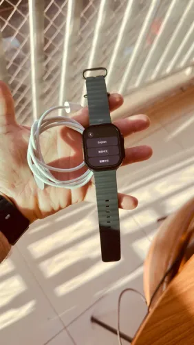 Apple Watch Ultra 3 Black 49mm Ocean Band Preta
