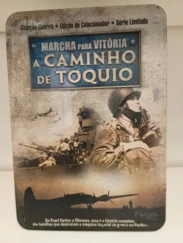 Box de dvds Marcha para Vitória a caminho de Tóquio.