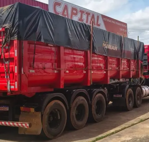 Caçamba 3 Eixos vendo ou troco por carreta 4 eixo 14mts ou 14.2