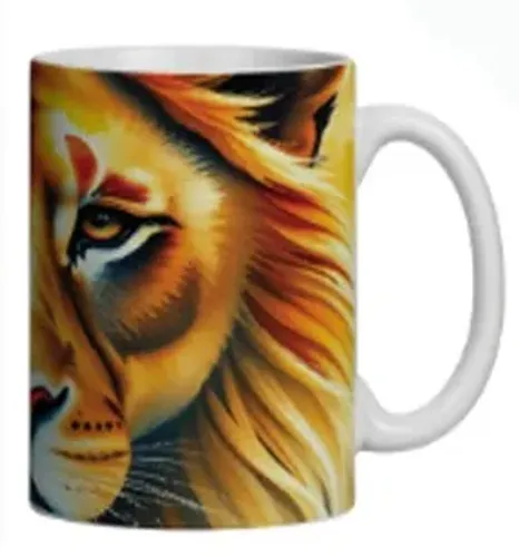 Caneca Leão de Judá - Força e Majestade | 325 ml