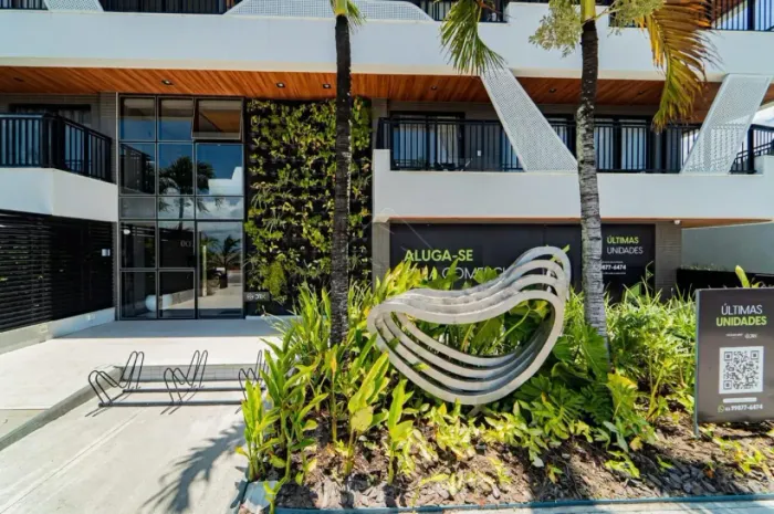 Excelente flat mobiliado para locação no Bessa - João Pessoa | 25m² | Frente Mar