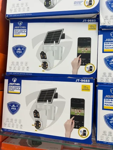 Câmera de Segurança Solar APP YOOSEE/ICSEE Com 4G chip com Painel Solar + Proteção IP66
