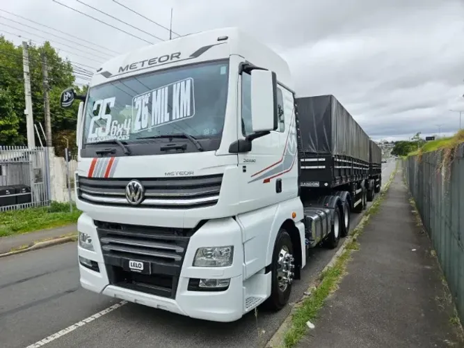 Vw Meteor 29.530 6x4 Bug leve mola baixo km + Rodotrem Graneleiro Randon 2018 compensado
