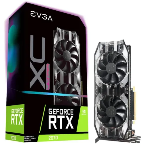 Placa de vídeo RTX 2070 8GB evga