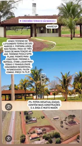 Vendo terreno 527mts plano em Avaré/SP