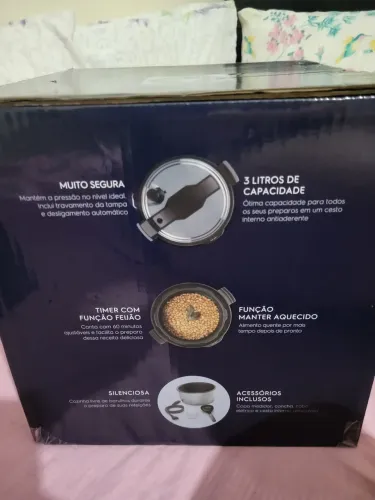 Panela de pressão elétrica Electrolux Rita Lobo 3l 220v