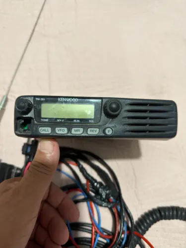 Radio base kenwood completo 