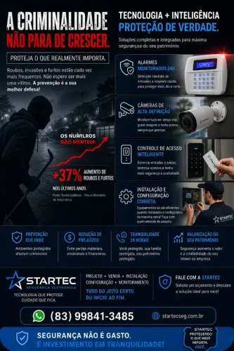 Técnico em segurança eletrônica 