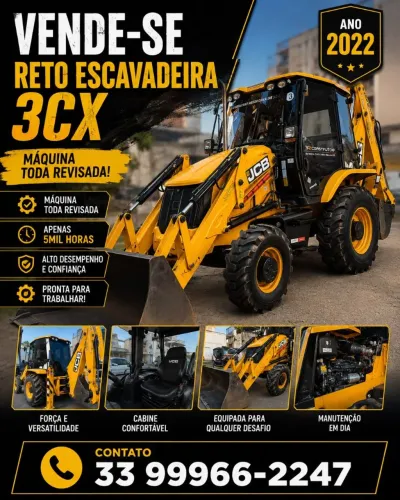 Retro escavadeira