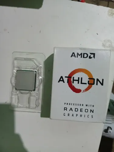 PROCESSADOR ATHLON 3000G + MOUSE HYPEX PULSEFIRE CORE