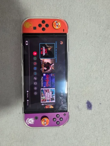 Nintendo Switch OLED Ed. Pokémon Scarlet - Desbloq.