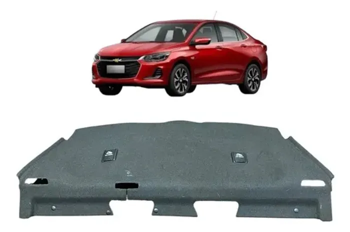 Tampão Bagagito Gm Onix Plus Sedan 2023 26403366 Cinza
