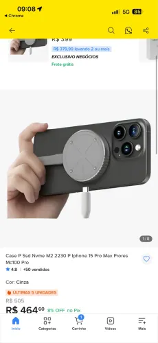 Case P Ssd Nvme M2 2230 P Iphone