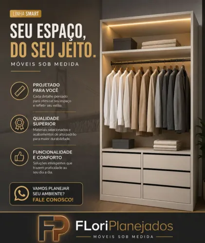 Móveis Planejados em até 10x