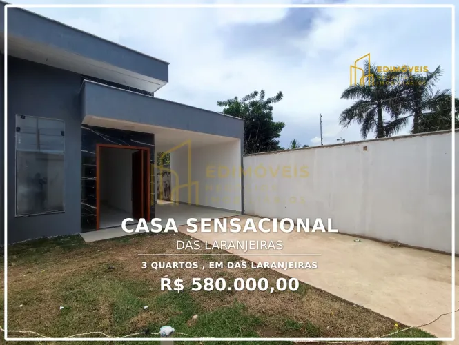 Das Laranjeiras: Casa com Ambientes Integrados e Espaço Externo
