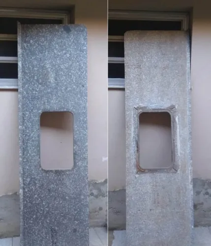 Tampo de Granito Cinza Mauá 2,11m - Ótimo Estado