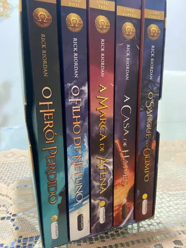 Os heróis do olimpo- Box NOVOS