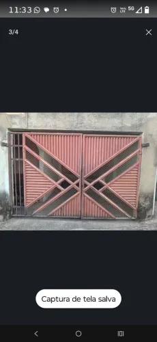 Portão para residência ou comércio