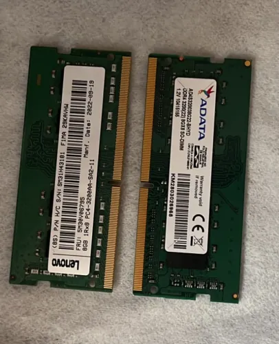Memória RAM 8gb dd4 3200mhz