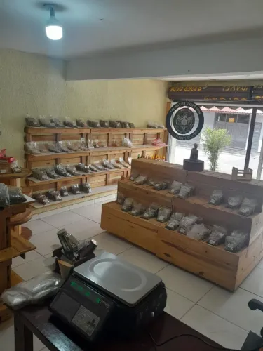 Acessórios para loja de produtos naturais. (Venda somente completa com todo os itens).