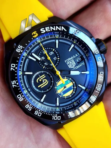 Relógio Tag Heuer Fórmula 1 X Senna  Chronograph 44mm F1