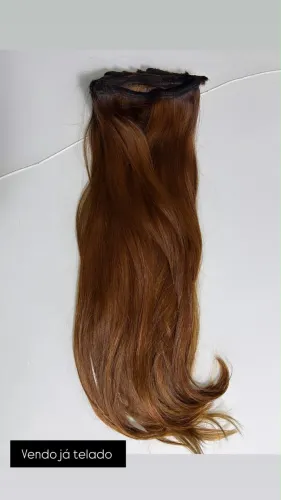 Cabelo brasileiro humano