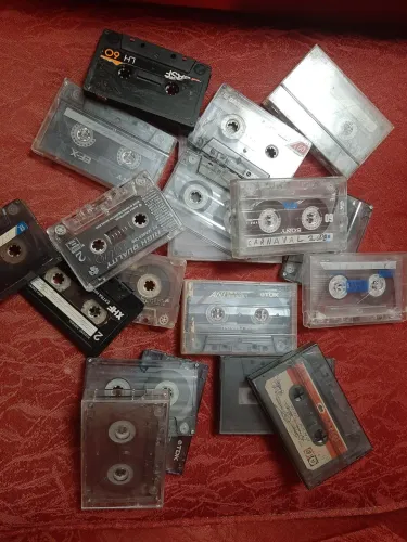 33 Fitas Cassete K7 Usadas<br><br>