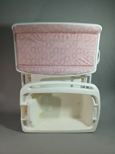 Banheira de Bebê Burigotto Splash Rosa com Trocador