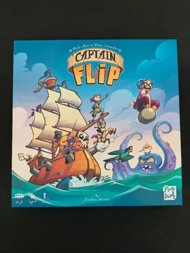 Jogo Captain Flip com expansão