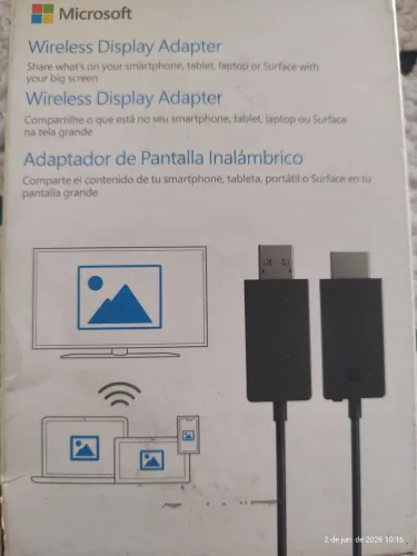 Adaptador Microsoft Wireless Display R$250