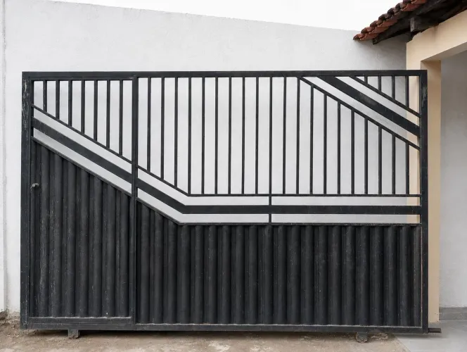 Portão de ferro usado