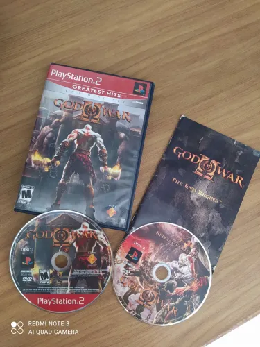 Jogo PS2 God of War 2 completo e original